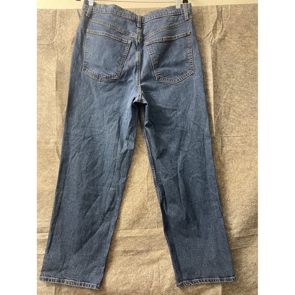 Universal Thread Highest Straight Jeans Medium Wash Button Fly Size 12 Womens - Picture 8 of 15